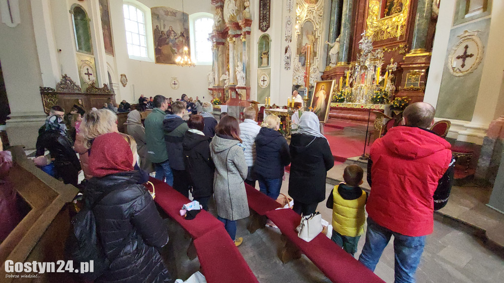 Święconka dla rodzin ukraińskich na Świętej Górze