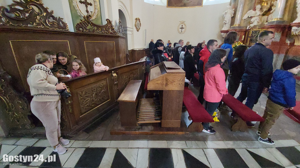 Święconka dla rodzin ukraińskich na Świętej Górze