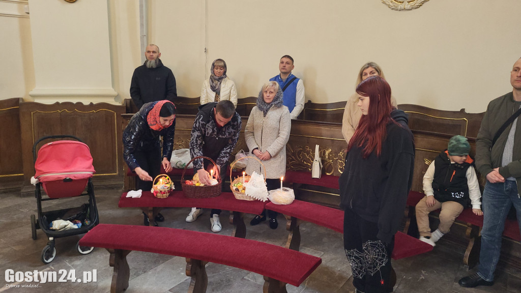 Święconka dla rodzin ukraińskich na Świętej Górze