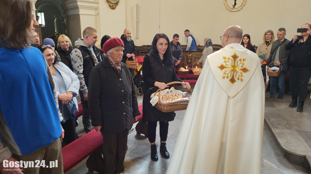 Święconka dla rodzin ukraińskich na Świętej Górze