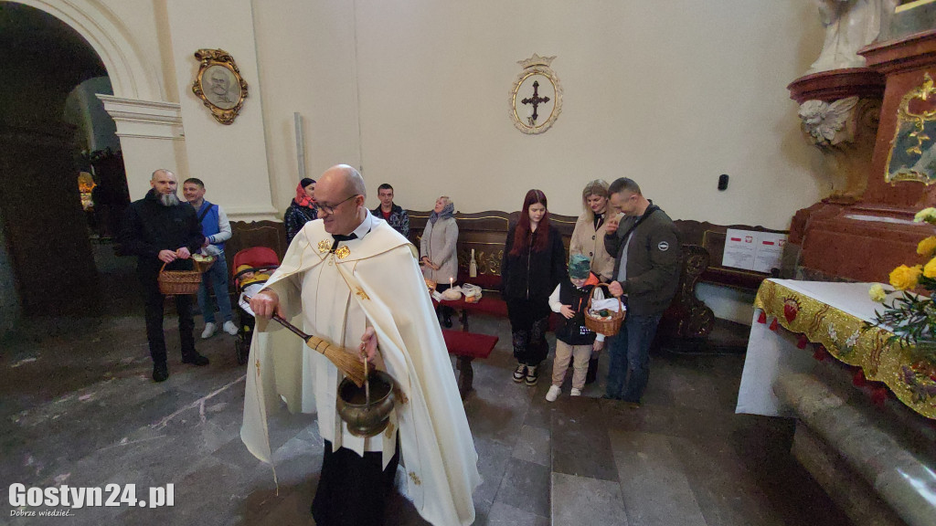 Święconka dla rodzin ukraińskich na Świętej Górze