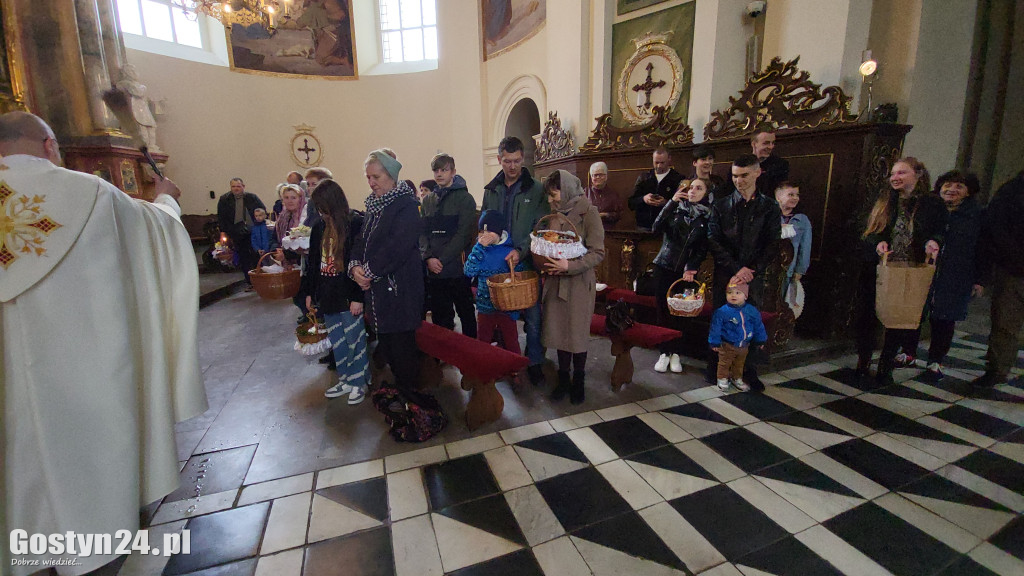 Święconka dla rodzin ukraińskich na Świętej Górze