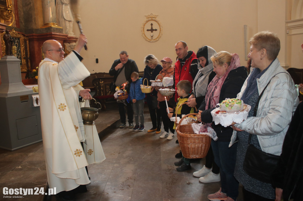 Święconka dla rodzin ukraińskich na Świętej Górze