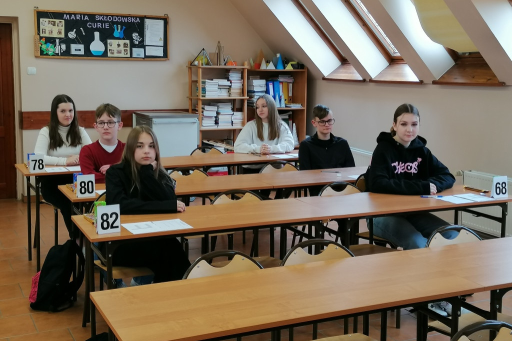 Konkurs Matematyczno-Przyrodniczy w ZSOiZ w Pogorzeli
