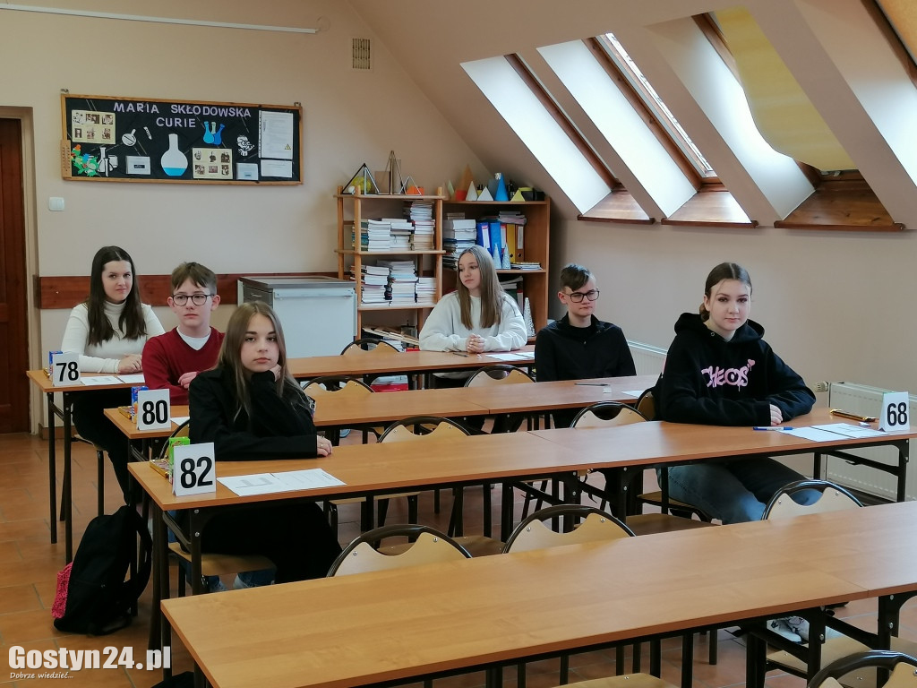 Konkurs Matematyczno-Przyrodniczy w ZSOiZ w Pogorzeli