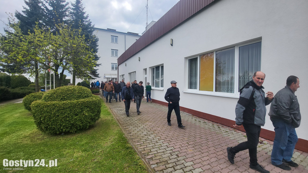 Spotkanie rolników z wiceprezesem Spółdzielni Mleczarskiej