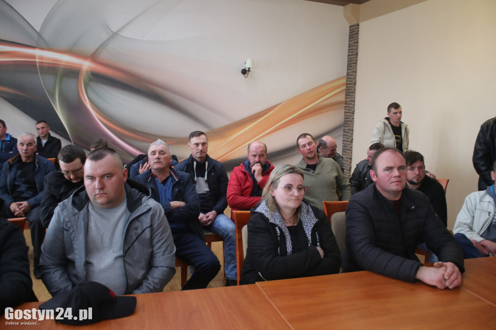 Spotkanie rolników z wiceprezesem Spółdzielni Mleczarskiej
