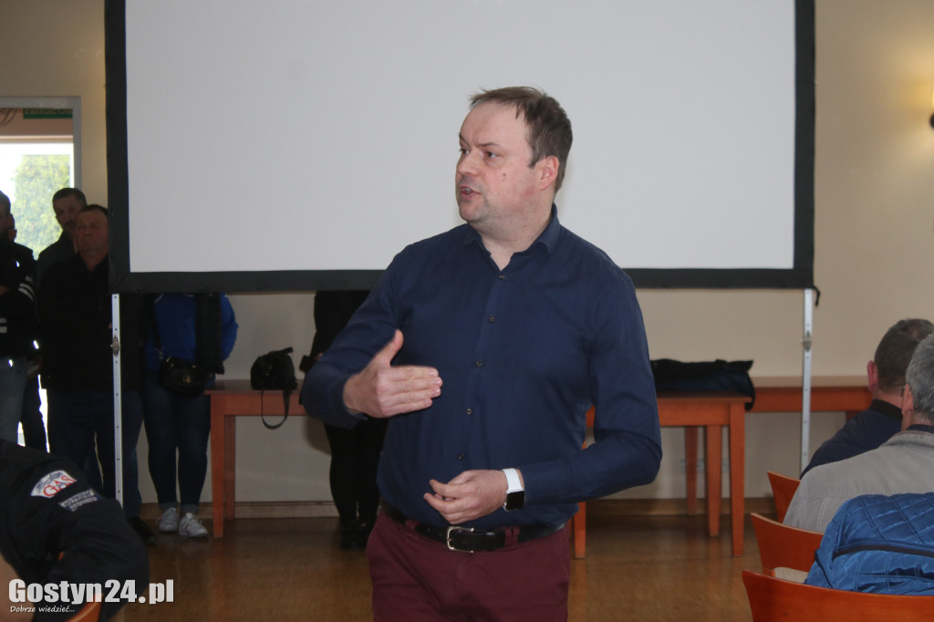 Spotkanie rolników z wiceprezesem Spółdzielni Mleczarskiej