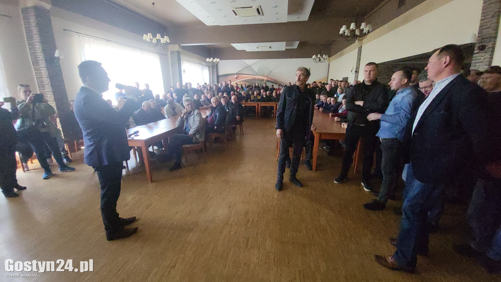 Kolejne spotkanie rolników z zarządem Spółdzielni Mleczarskiej