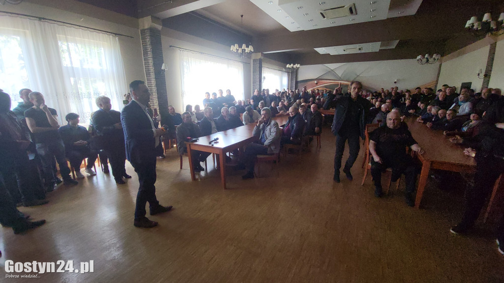 Kolejne spotkanie rolników z zarządem Spółdzielni Mleczarskiej