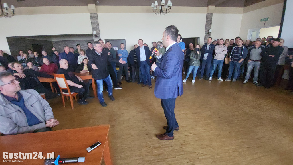 Kolejne spotkanie rolników z zarządem Spółdzielni Mleczarskiej