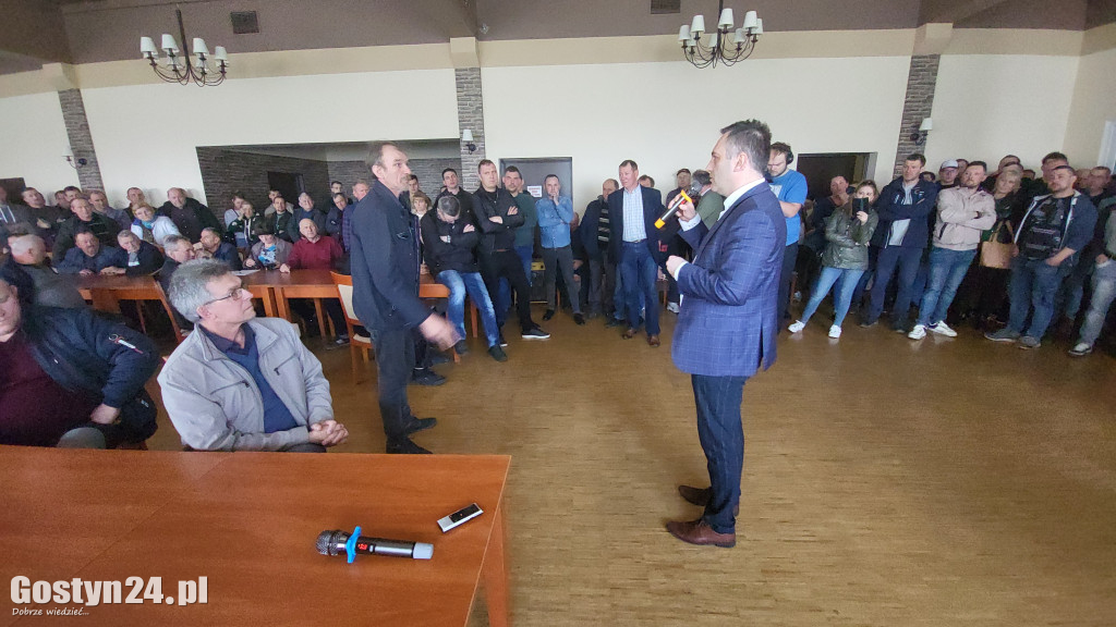 Kolejne spotkanie rolników z zarządem Spółdzielni Mleczarskiej
