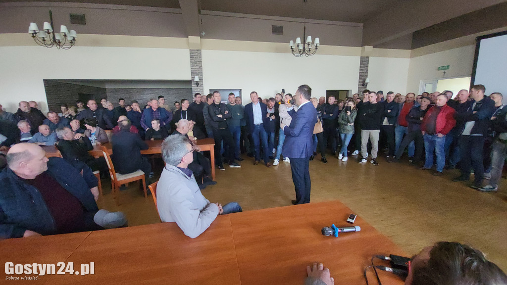 Kolejne spotkanie rolników z zarządem Spółdzielni Mleczarskiej
