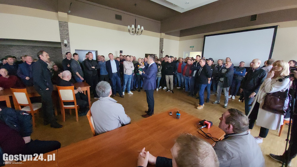 Kolejne spotkanie rolników z zarządem Spółdzielni Mleczarskiej