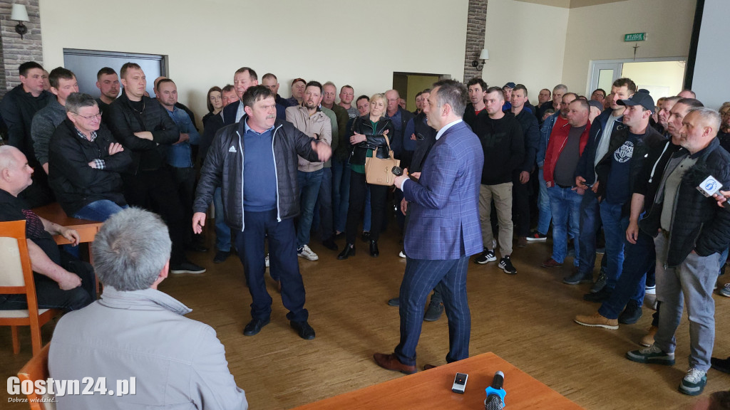 Kolejne spotkanie rolników z zarządem Spółdzielni Mleczarskiej