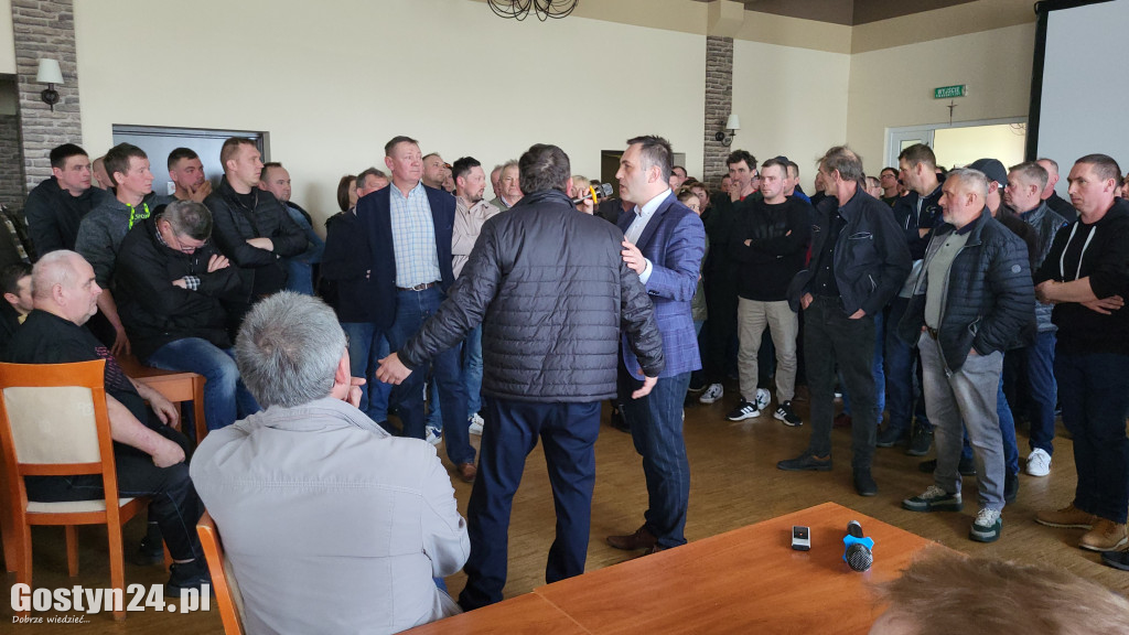 Kolejne spotkanie rolników z zarządem Spółdzielni Mleczarskiej