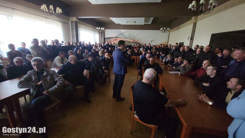 Kolejne spotkanie rolników z zarządem Spółdzielni Mleczarskiej