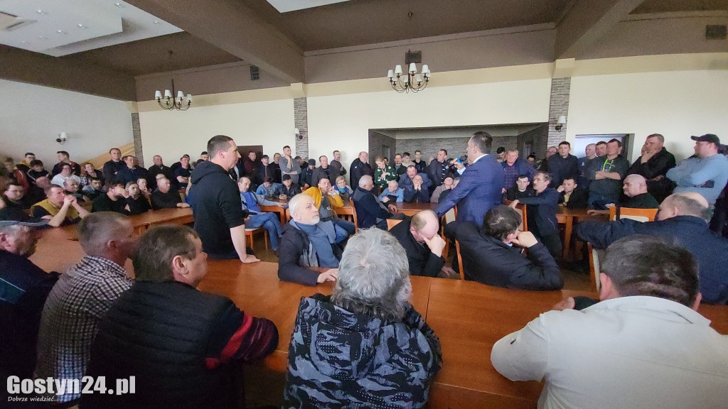 Kolejne spotkanie rolników z zarządem Spółdzielni Mleczarskiej