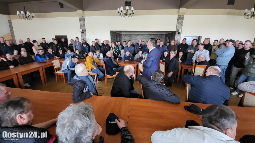 Kolejne spotkanie rolników z zarządem Spółdzielni Mleczarskiej