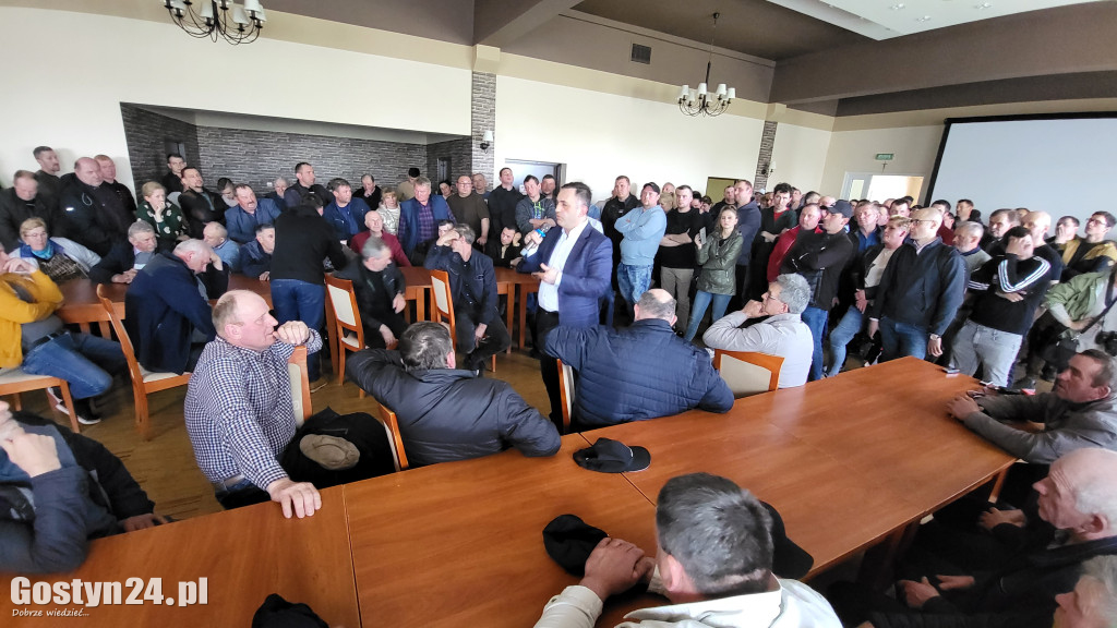 Kolejne spotkanie rolników z zarządem Spółdzielni Mleczarskiej
