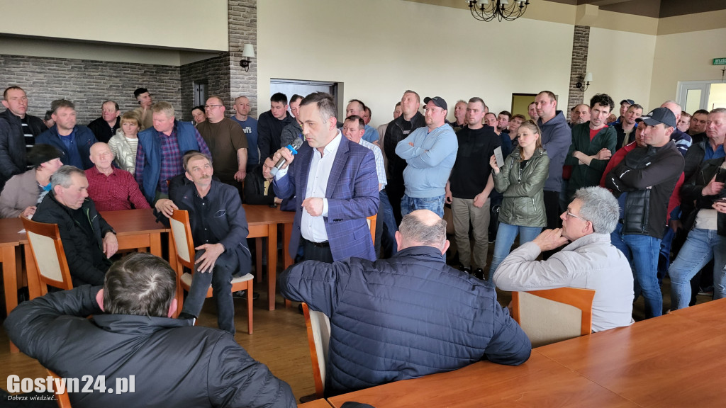 Kolejne spotkanie rolników z zarządem Spółdzielni Mleczarskiej