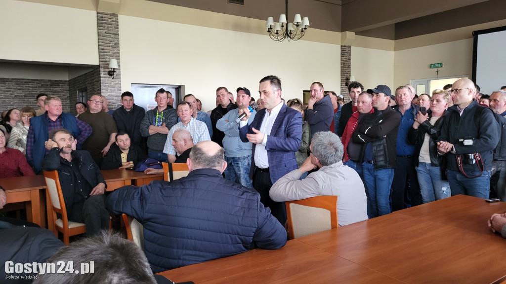 Kolejne spotkanie rolników z zarządem Spółdzielni Mleczarskiej