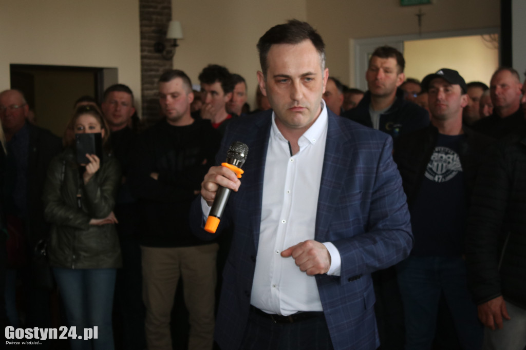 Kolejne spotkanie rolników z zarządem Spółdzielni Mleczarskiej
