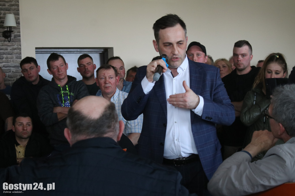 Kolejne spotkanie rolników z zarządem Spółdzielni Mleczarskiej