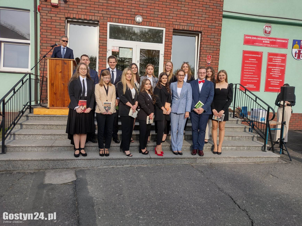 Zakończenie roku maturzystów ZSOiZ w Krobi