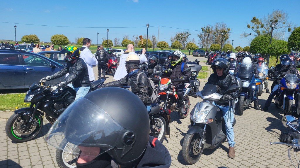 Rozpoczęcie sezonu motocyklowego na Świętej Górze
