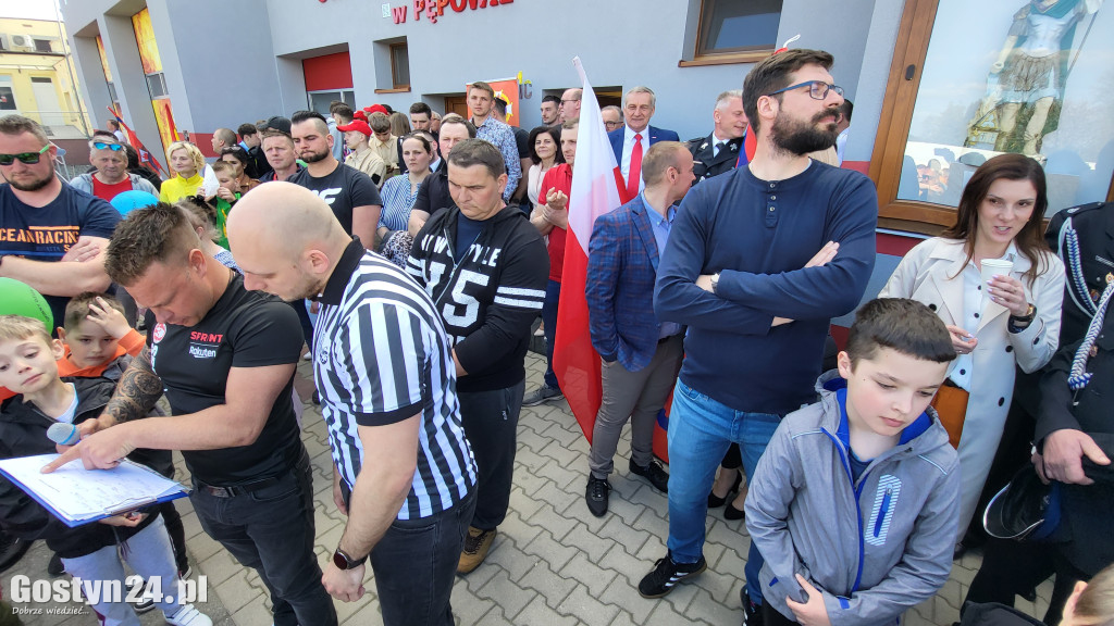 I Mistrzostwa Gminy Pępowo w Siłowaniu na Rękę
