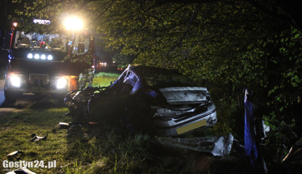 Tragiczny wypadek pod Pogorzelą. Nie żyje 18-leetni kierowca