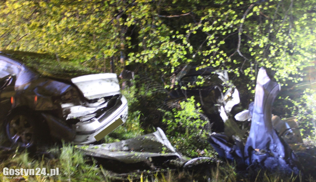Tragiczny wypadek pod Pogorzelą. Nie żyje 18-leetni kierowca