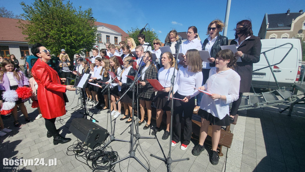 Festiwal dwóch kolorów, czyli Narodowy Dzień Zwycięstwa w Borku Wlkp.