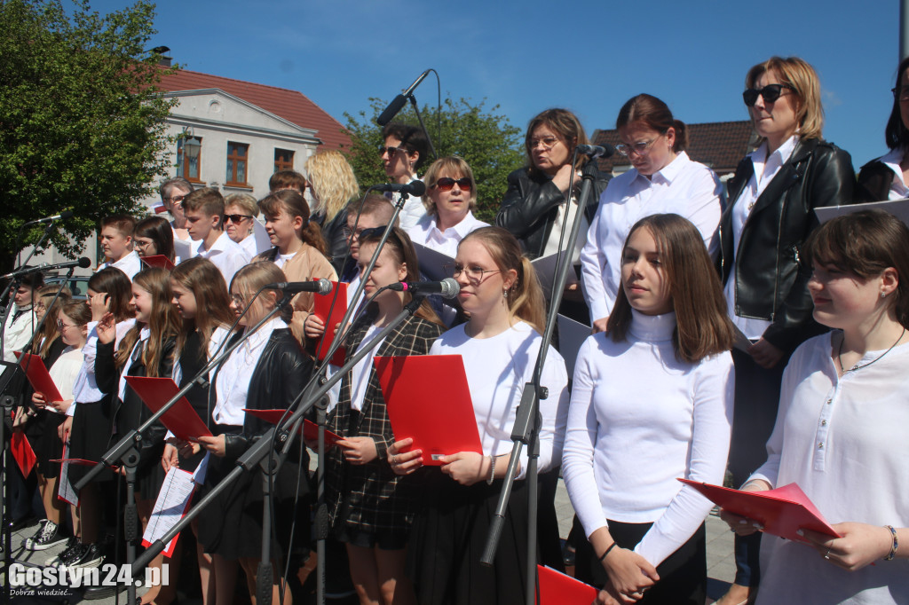 Festiwal dwóch kolorów, czyli Narodowy Dzień Zwycięstwa w Borku Wlkp.