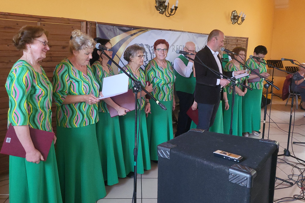 Muzyczne spotkanie seniorów w Strzelcach Wielkich