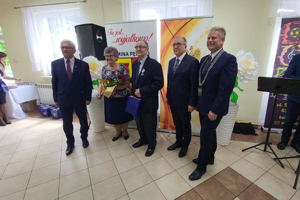 Złote Gody par z gminy Pępowo