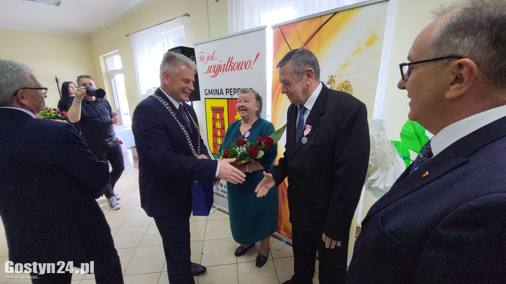 Złote Gody par z gminy Pępowo