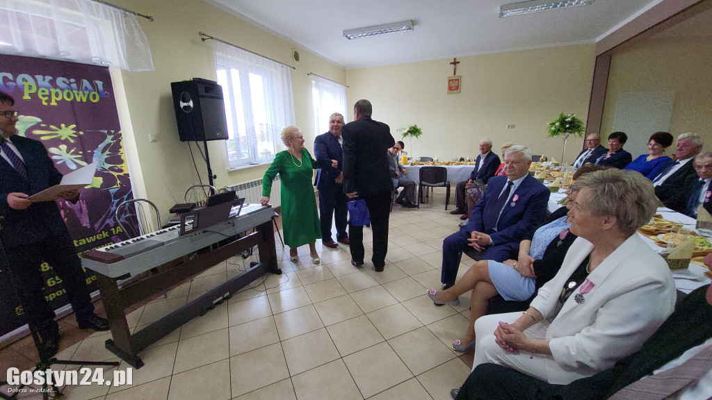 Złote Gody par z gminy Pępowo