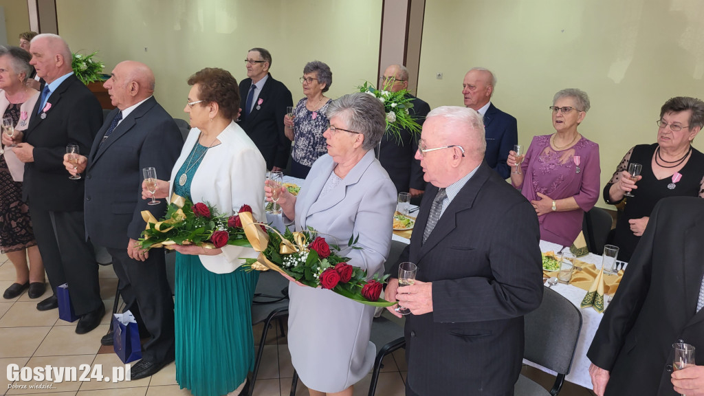 Złote Gody par z gminy Pępowo