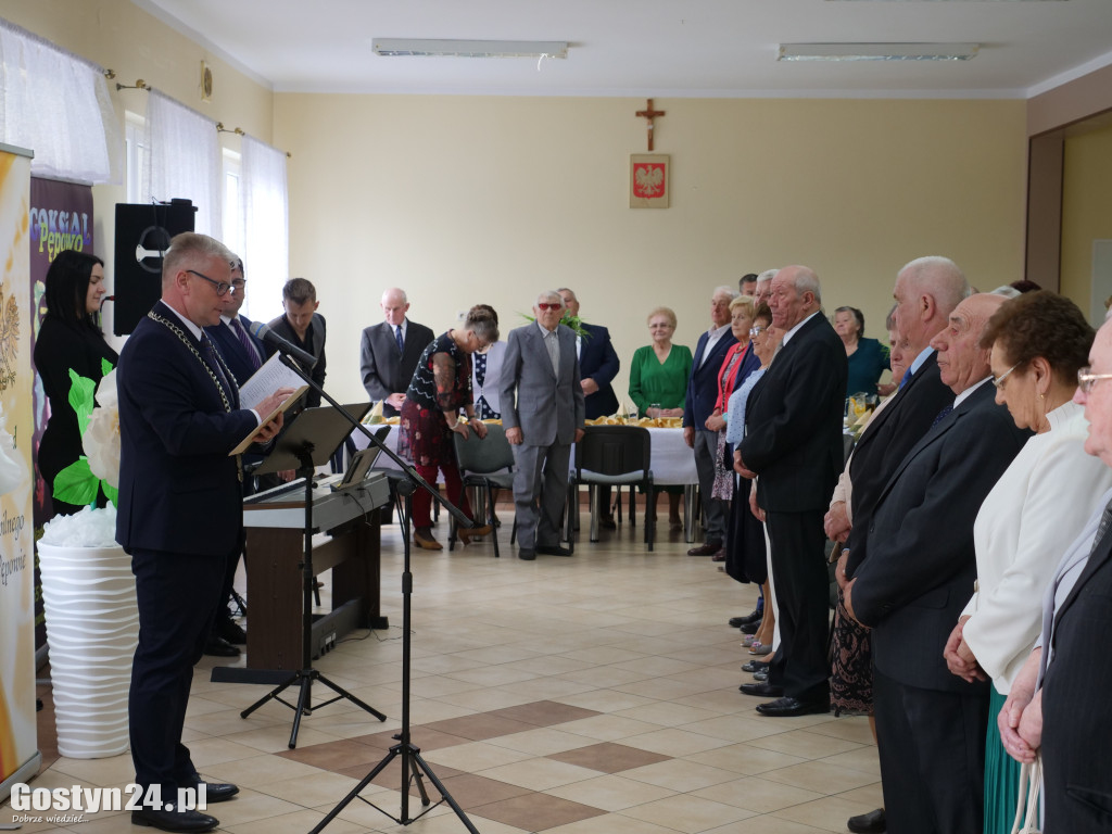 Złote Gody par z gminy Pępowo