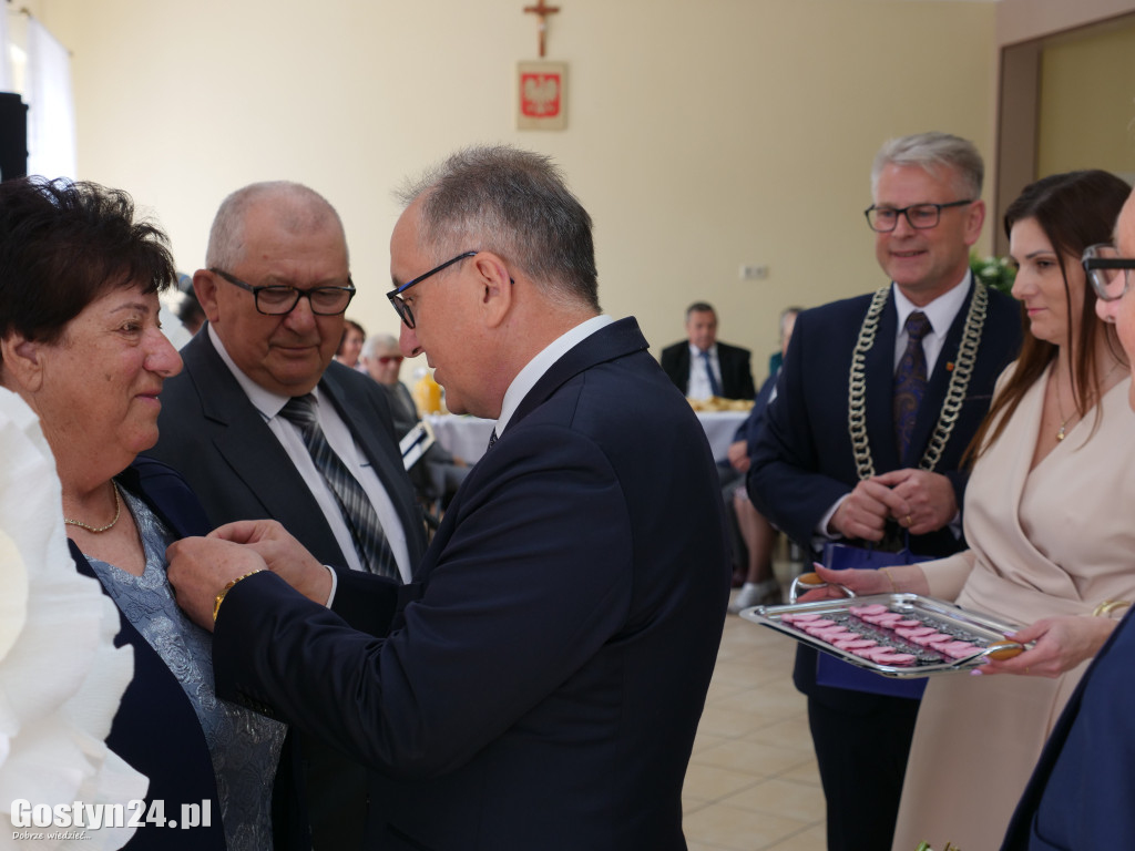 Złote Gody par z gminy Pępowo