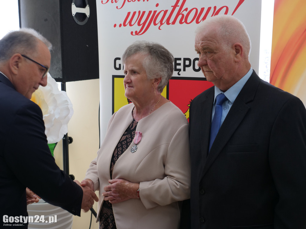 Złote Gody par z gminy Pępowo