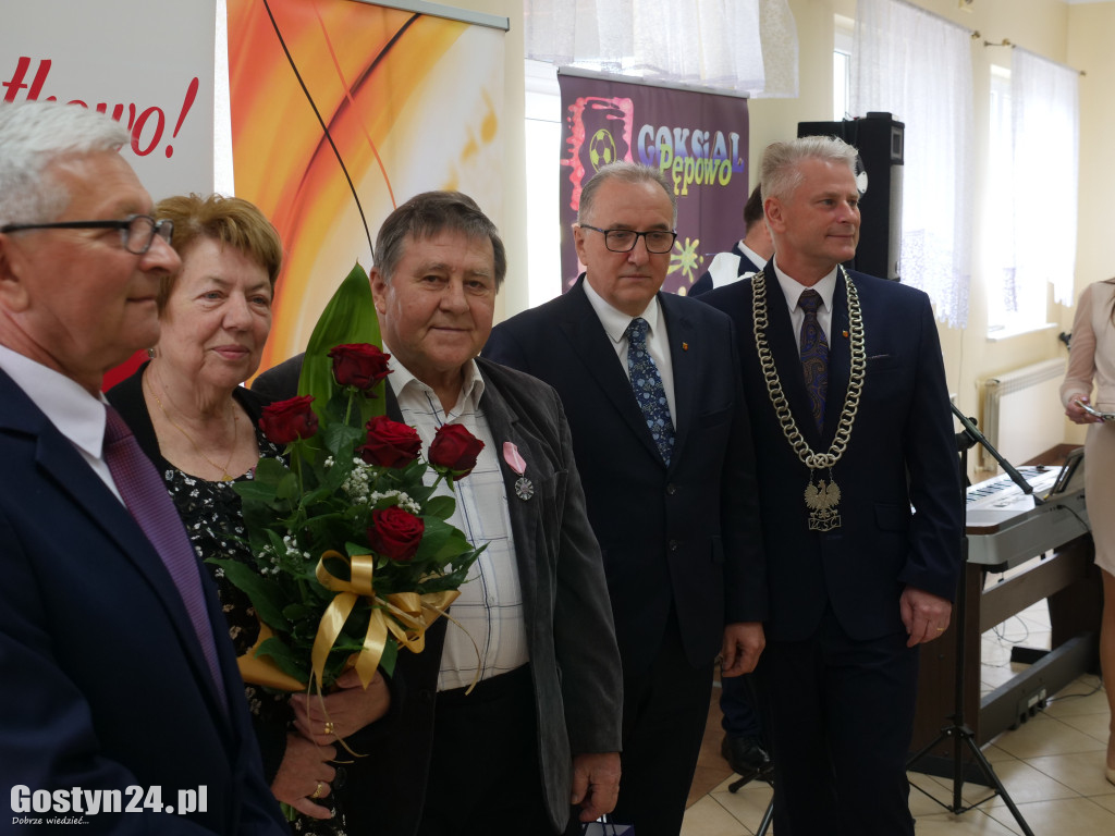 Złote Gody par z gminy Pępowo