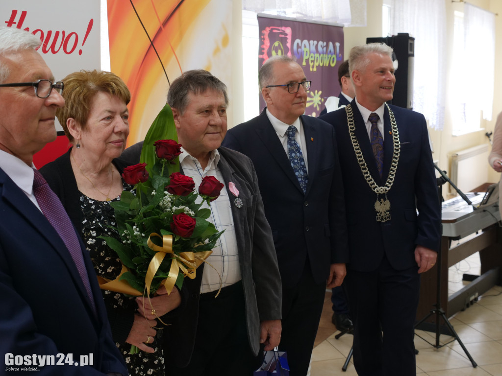 Złote Gody par z gminy Pępowo