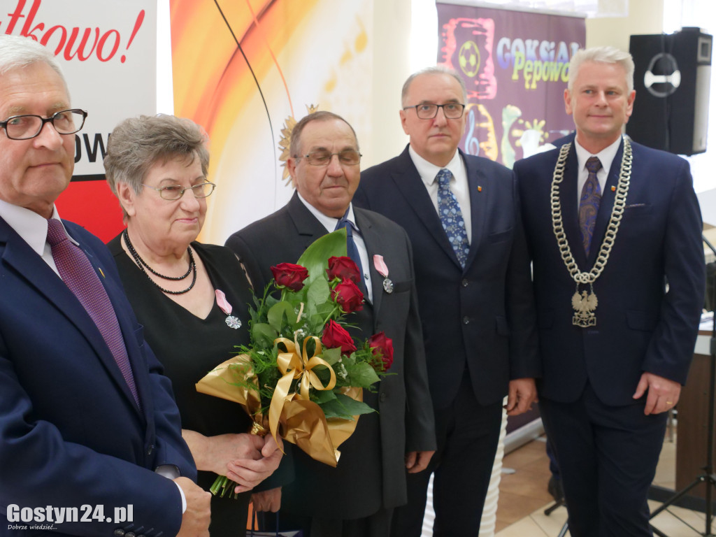 Złote Gody par z gminy Pępowo