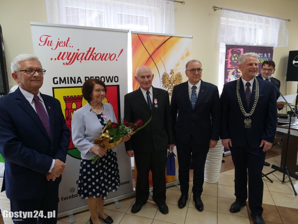 Złote Gody par z gminy Pępowo