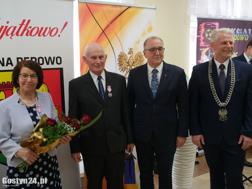 Złote Gody par z gminy Pępowo
