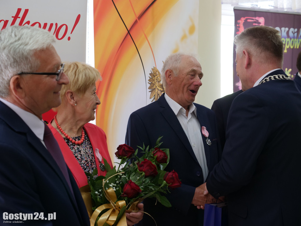 Złote Gody par z gminy Pępowo