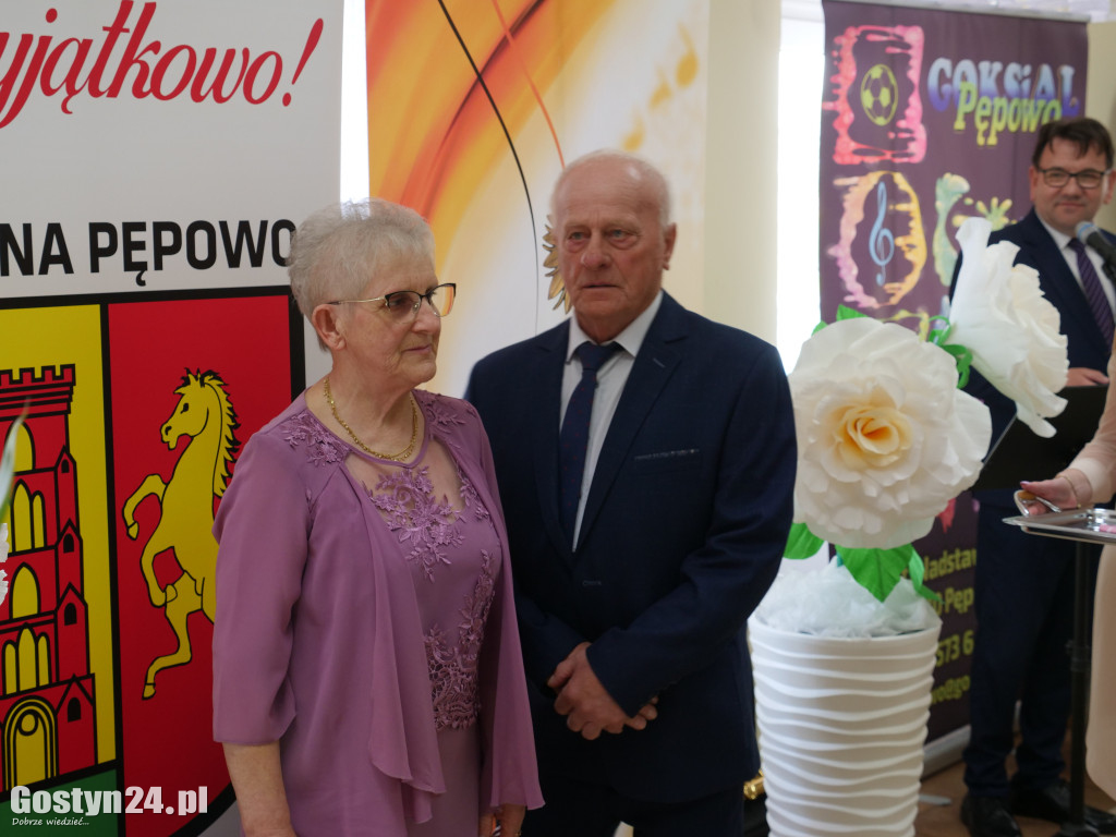 Złote Gody par z gminy Pępowo